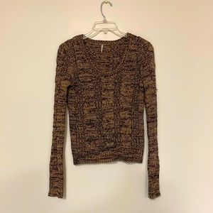 Brown Knitted Sweater